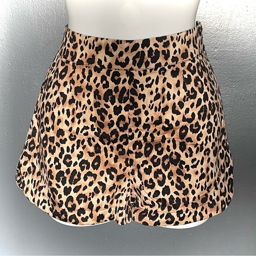 Sourpuss Sweetie Pie Shorts Leopard Print